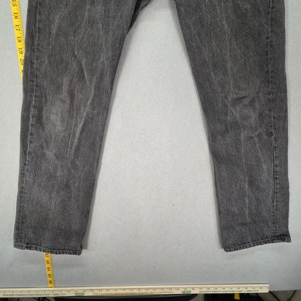 Vintage Levis 501 Jeans Mens Black Straight Button Fly USA Fits‎ 30x29